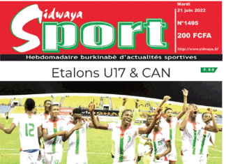 Une Sidwaya Sport du 21-06-2022
