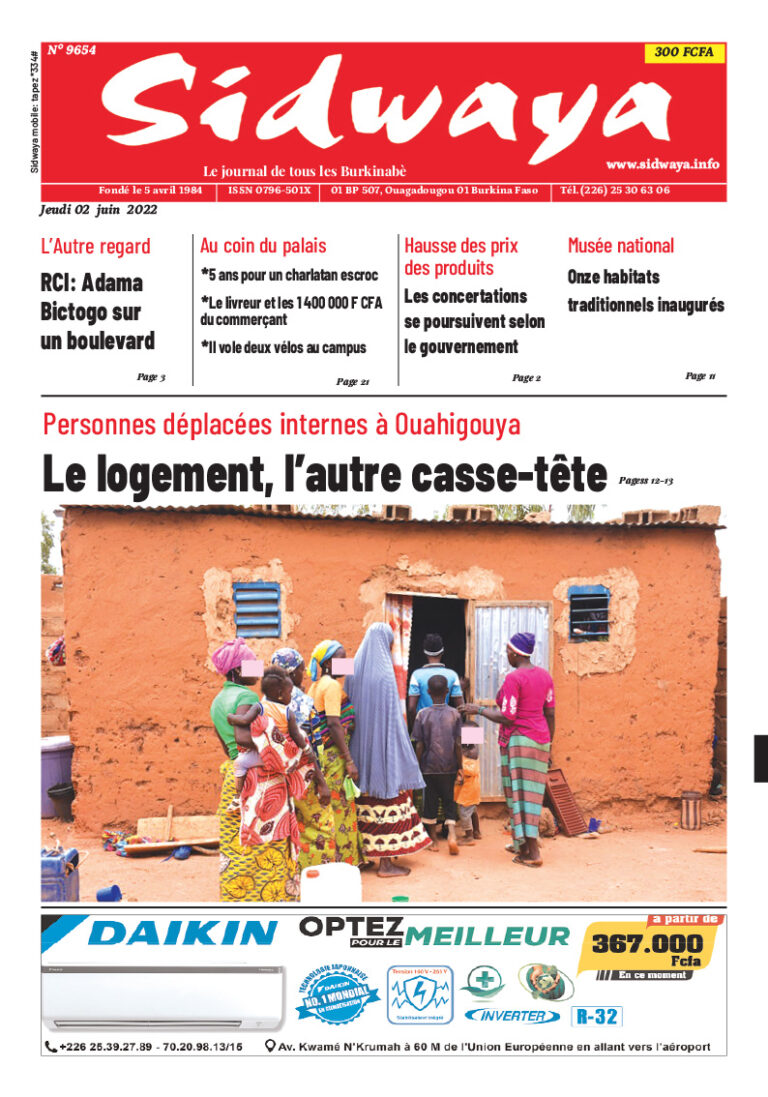 Une du 02/06/2022