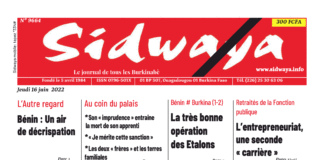 Une Sidwaya du 16-06-2022