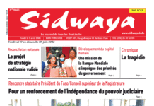Une Sidwaya du 17 au 19-06-2022