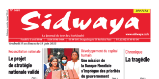 Une Sidwaya du 17 au 19-06-2022