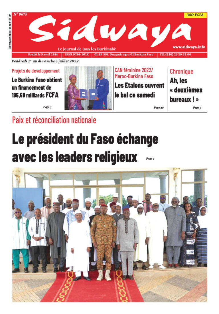 Une du 01/07/2022