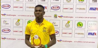 Apollinaire Bougma élu homme du match