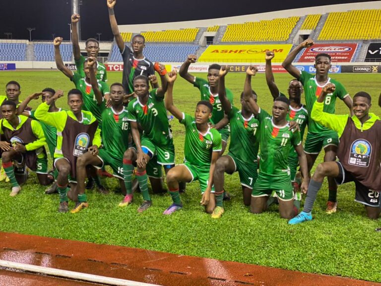 Tournoi de l’UFOA-B U17 : Les Etalons cadets à un doigt des demi-finales