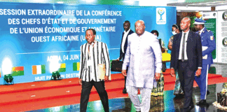 Sommet extraordinaire de l’UEMOA/CEDEAO : « Nous repartons satisfaits…», le PM Albert Ouédraogo