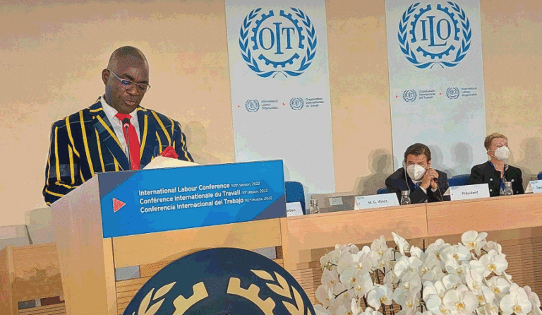 Conférence internationale du travail: le Burkina Faso plaide pour une stratégie de transformation structurelle