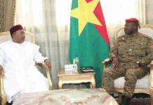 Séjour du Médiateur de la CEDEAO au Burkina : Mahamadou Issoufou salue l’ouverture au dialogue du président du Faso