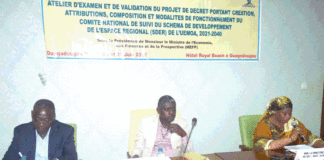 Schéma de développement de l’UEMOA 2021-2040: le Comité national de suivi en gestation