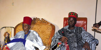 Saaba : le Goungha Naaba Sanem rend visite au Dim Tansoaba