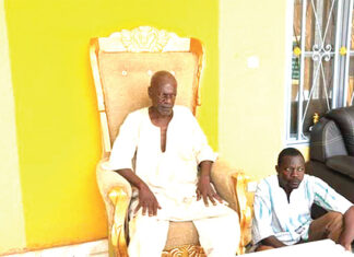 Palais du Mogho Naaba Baongo : le vice-chef des armées intronisé