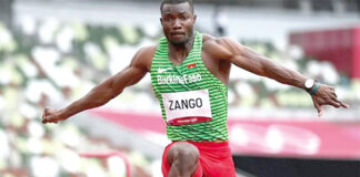 Mondiaux d’athlétisme : Hugues Fabrice Zango médaillé d’argent