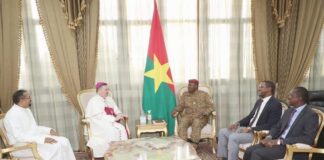 Situation nationale : le Nonce apostolique porte le message de soutien du Pape François au Président du Faso