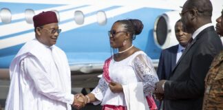 Transition : le Médiateur de la CEDEAO, Mahamadou Issoufou, à Ouagadougou