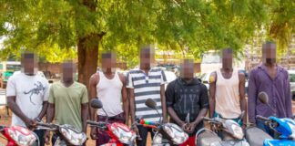 Ouagadougou : Le commissariat de police de Boulmiougou a démantelé deux réseaux de présumés malfrats et interpellé sept individus