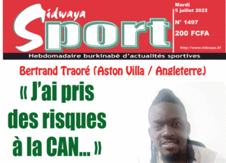 Une Sidwaya Sport du 05-07-2022