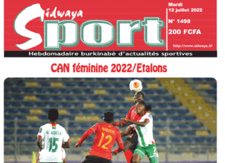 Une Sidwaya Sport du 12-07-2022