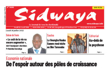 Une du 18/07/2022