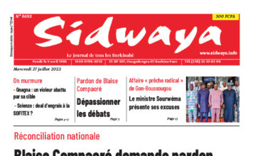 Une du 27/07/2022