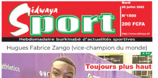 Une Sport du 26/07/2022