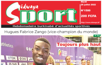 Une Sport du 26/07/2022