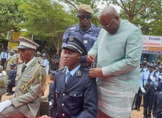 Police nationale : 878 nouveaux agents agents rejoignent les rangs pour le « Renouveau sécuritaire »