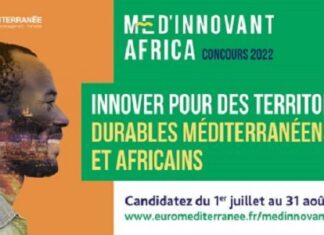 Agenda AFRIQUE, jusqu’au 31 août : EUROMÉDITERRANÉE a lancé le IIIe MED’INNOVANT AFRICA, concours pour la ville durable méditerranéenne à destination des startups africaines