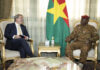 Coopération Burkina-Danemark : Le Président Damiba reçoit l’ambassadeur Steen Sonne ANDERSEN en fin de mission