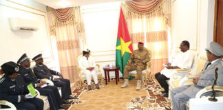 Audience du Président du Faso à Pô : les chefs de circonscriptions administratives de la région reçus en audience