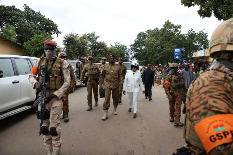 Académie militaire de Pô : Le président du Faso est arrivé pour la cérémonie de sortie des officiers de la 21e promotion de l&rsquo;AMGN