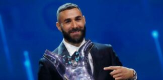 UEFA : Benzema, joueur de l’année 2022