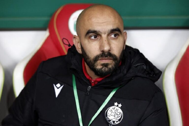 Football : Walid Regragui nouveau sélectionneur national des Lions de l&rsquo;Atlas