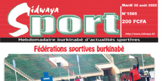 Une Sport du 30/08/2022