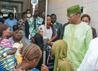 Attaque sur l’axe Bourzanga-Djibo : le président de l’ALT réconforte les enfants blessés