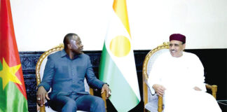 Visite du président du Faso à Niamey : l’insécurité dans la zone des trois frontières au menu