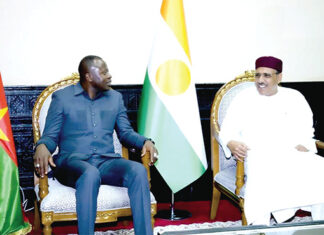 Visite du président du Faso à Niamey : l’insécurité dans la zone des trois frontières au menu
