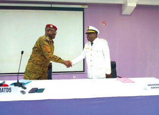 Colonel Aboudou Karim Lamizana, nouveau gouverneur du Centre-Est