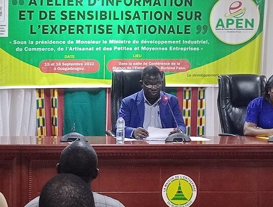 Burkina Faso : « L’expertise est au début et à la fin de tout processus de développement », Halkesse Komikiyoaba