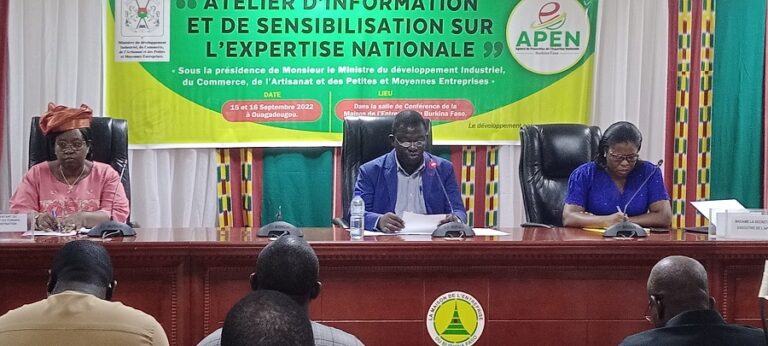 Burkina Faso : « L’expertise est au début et à la fin de tout processus de développement », Halkesse Komikiyoaba