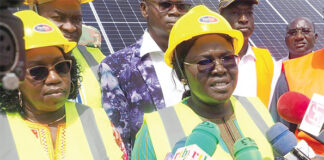 Fourniture d’électricité : la ministre de l’Energie à la SONABEL et à la centrale solaire à Matourkou
