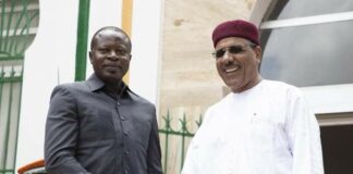 Coopération militaire : le president Damiba est arrivé à Niamey