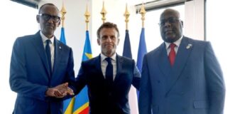 Crise Rwanda-RDC : Macron rencontre les présidents Félix Tshisekedi et Paul Kagame à News York pour faire baisser les tensions