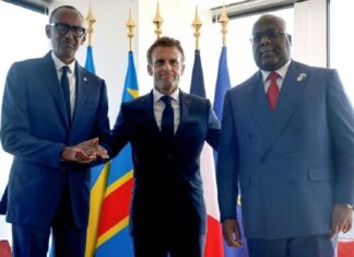 Crise Rwanda-RDC : Macron rencontre les présidents Félix Tshisekedi et Paul Kagame à News York pour faire baisser les tensions