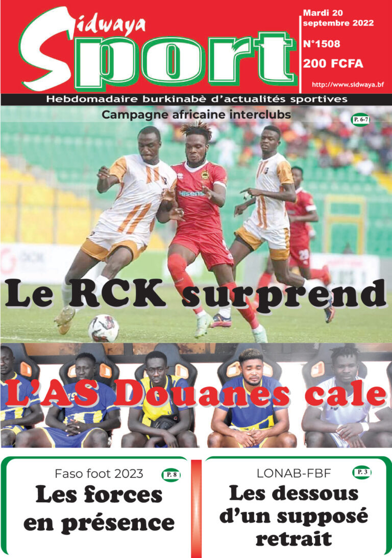 Une Sport du 20/09/2022