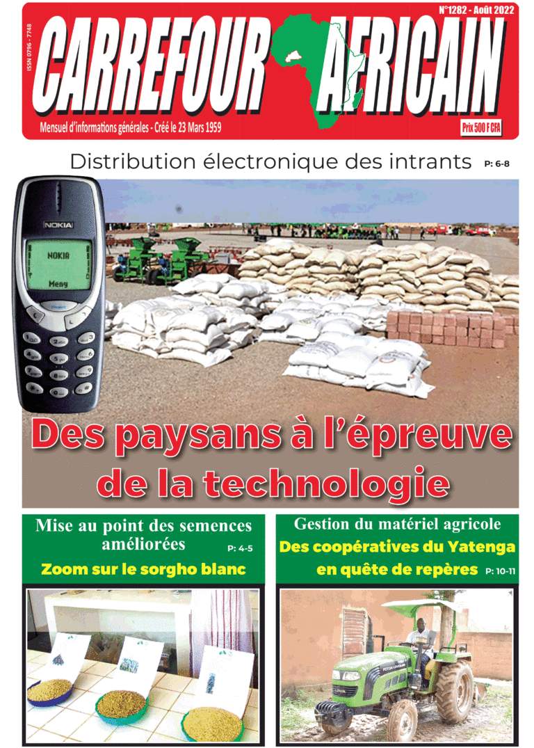 Une Carrefour africain n°1282-août 2022