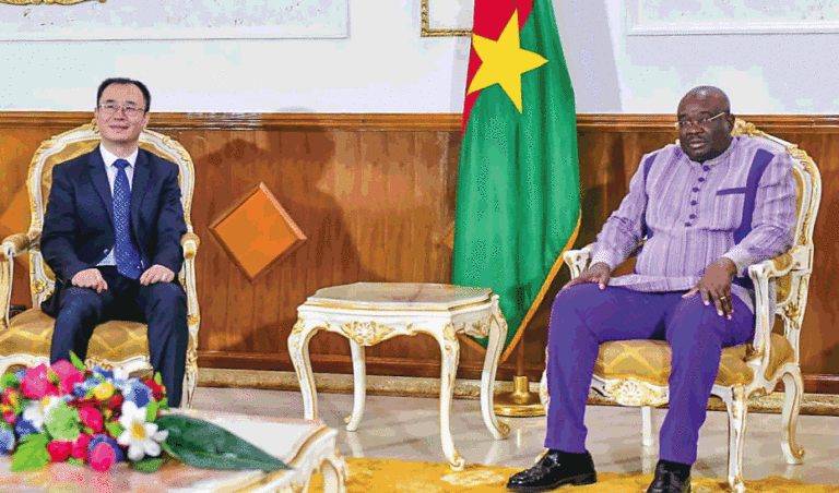 Coopération bilatérale : la Chine réaffirme son soutien au Burkina