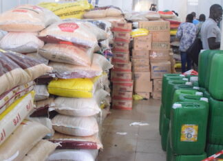 Opération « sauvons Djibo » : environ 400 tonnes de vivres collectées