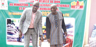 Soutien aux personnes déplacées internes : Ouaga FM offre des dons