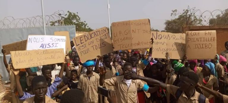Djibo : les élèves réclament la réouverture des classes