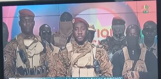 Burkina Faso : la situation est sous contrôle, le MPSR demande aux populations de vaquer à leurs opérations