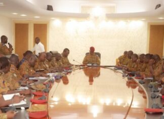 Transition : le chef de l’État, capitaine Ibrahim Traoré présente sa stratégie contre le terrorisme à la chaine de commandement militaire
